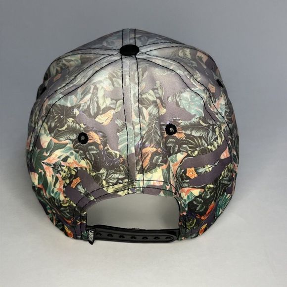 Carbon Elements Snapback Hat/ Cap Diamond 99 Embroided Gold White Adjustable - Picture 5 of 16